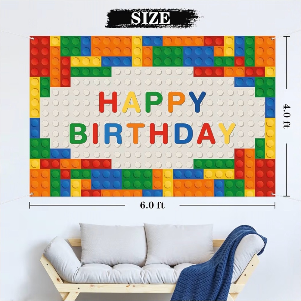 Lego Party Decor Bundle - Picture 5 of 7
